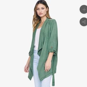 Sanctuary EUC on the go belted jacket